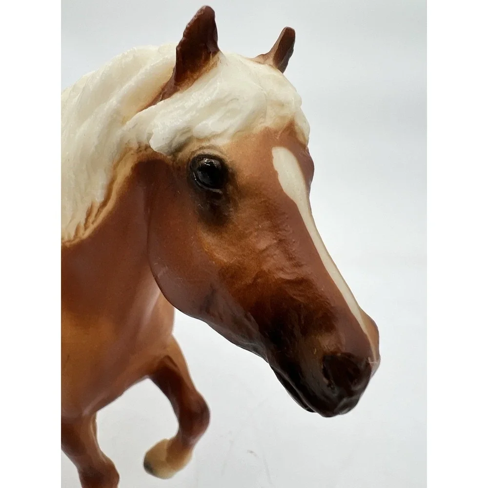 Vintage Breyer Horse Cantering Welsh Pony Flaxen Chestnut White Mane Tail Mold